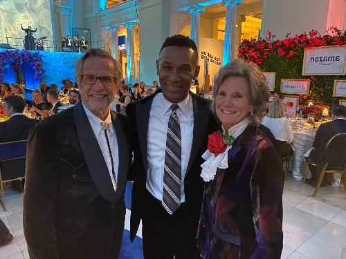 Bob and Cynthia Chapman with Johnny Taylor